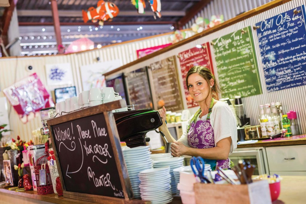 fresh espresso at coffee works mareeba