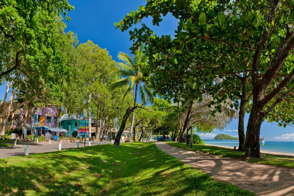 Street side at Palm Cove