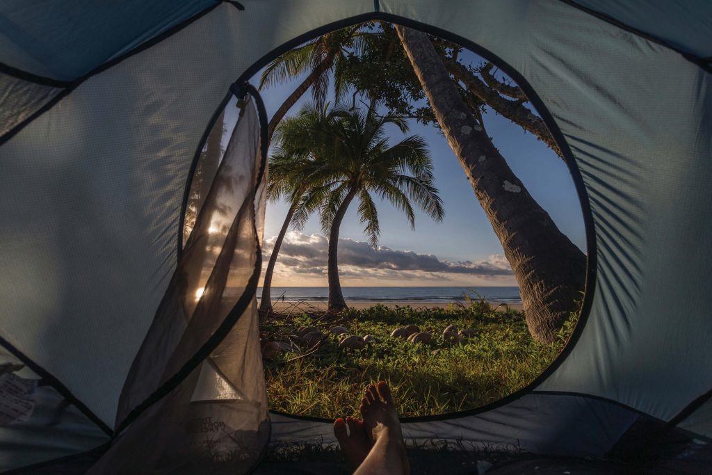 Island camping