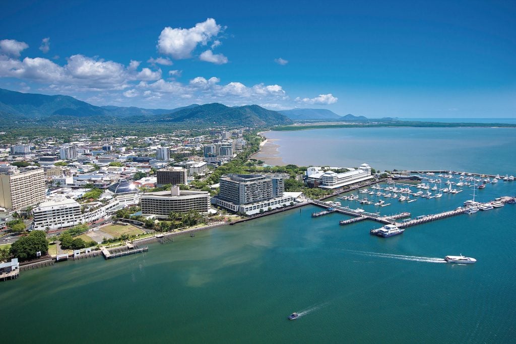 cairns city aerial