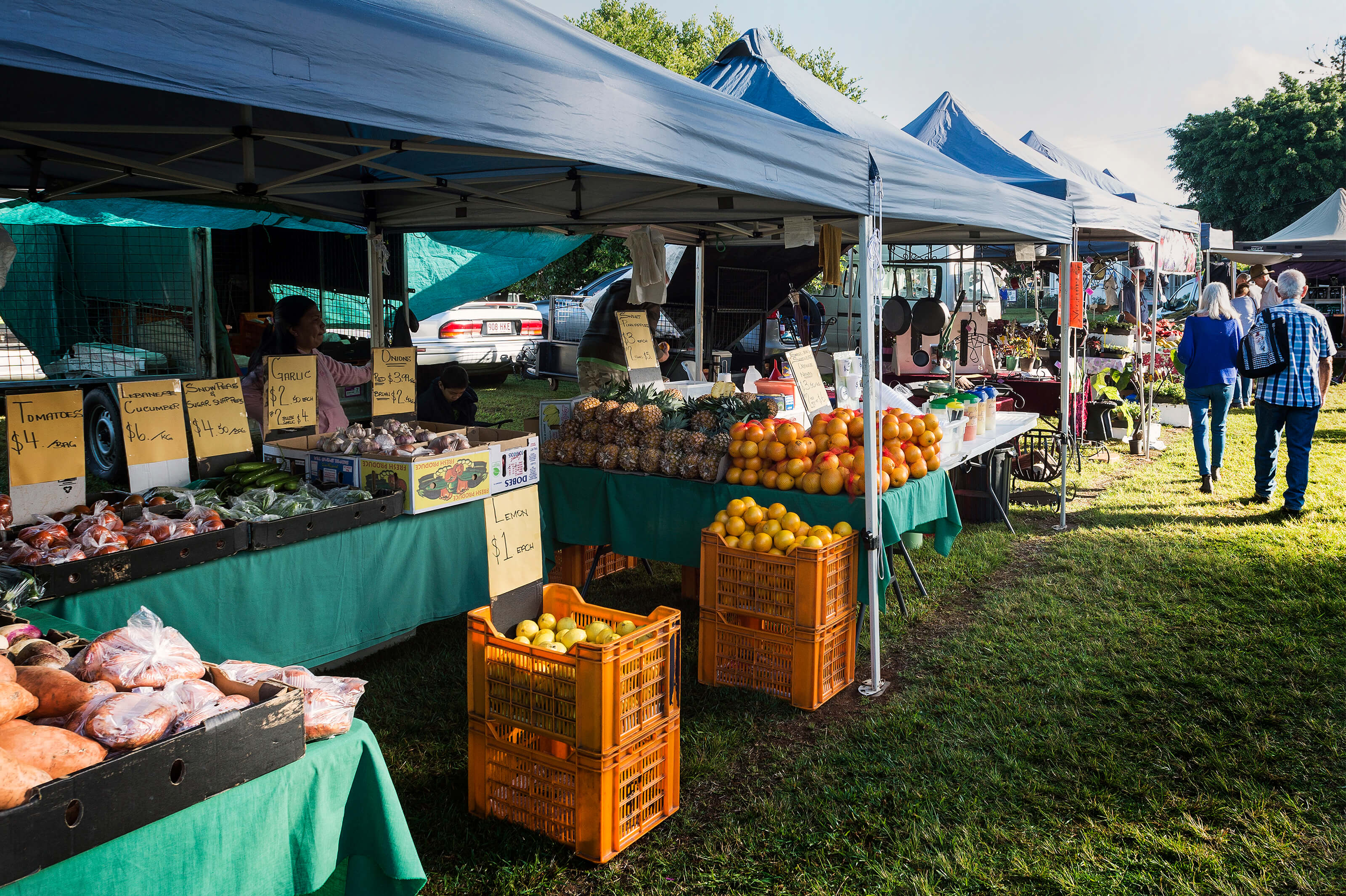 The Yungaburra Markets are the biggest on the Atherton Tablelands