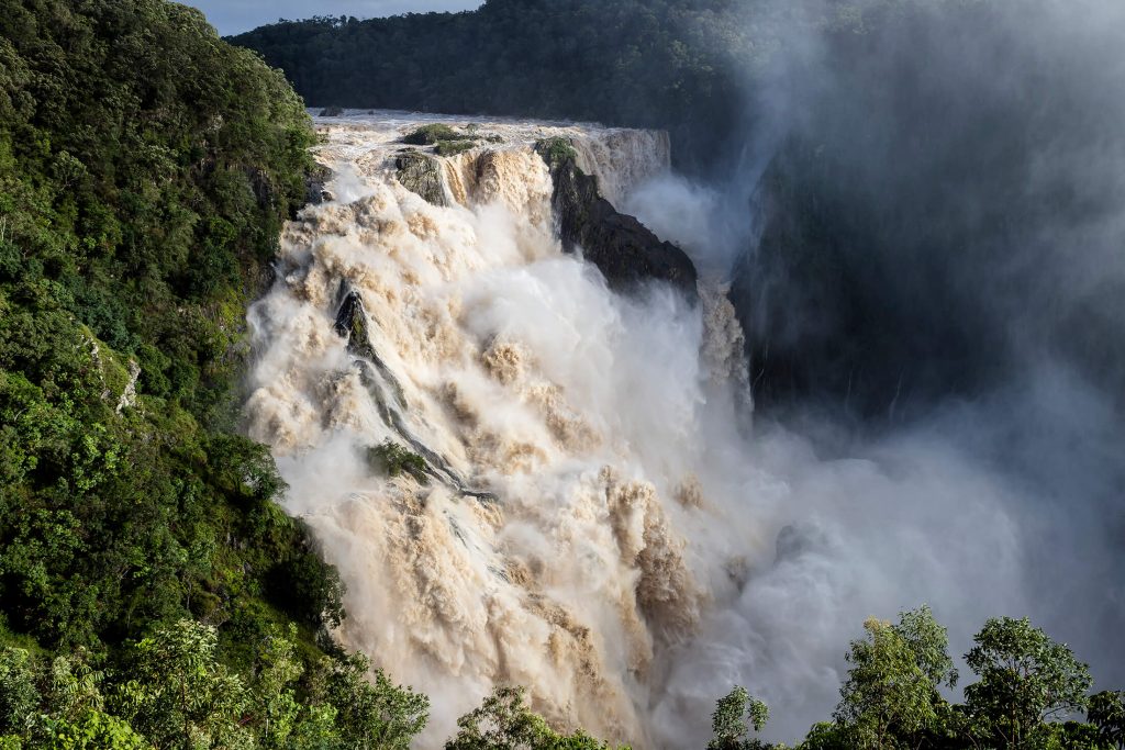 Barron Falls during wet season