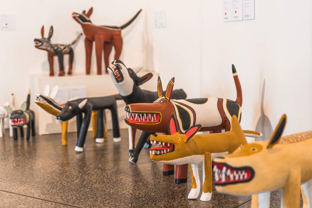Cairns Indigenous Art Fair (CIAF) Aurukun Dogs