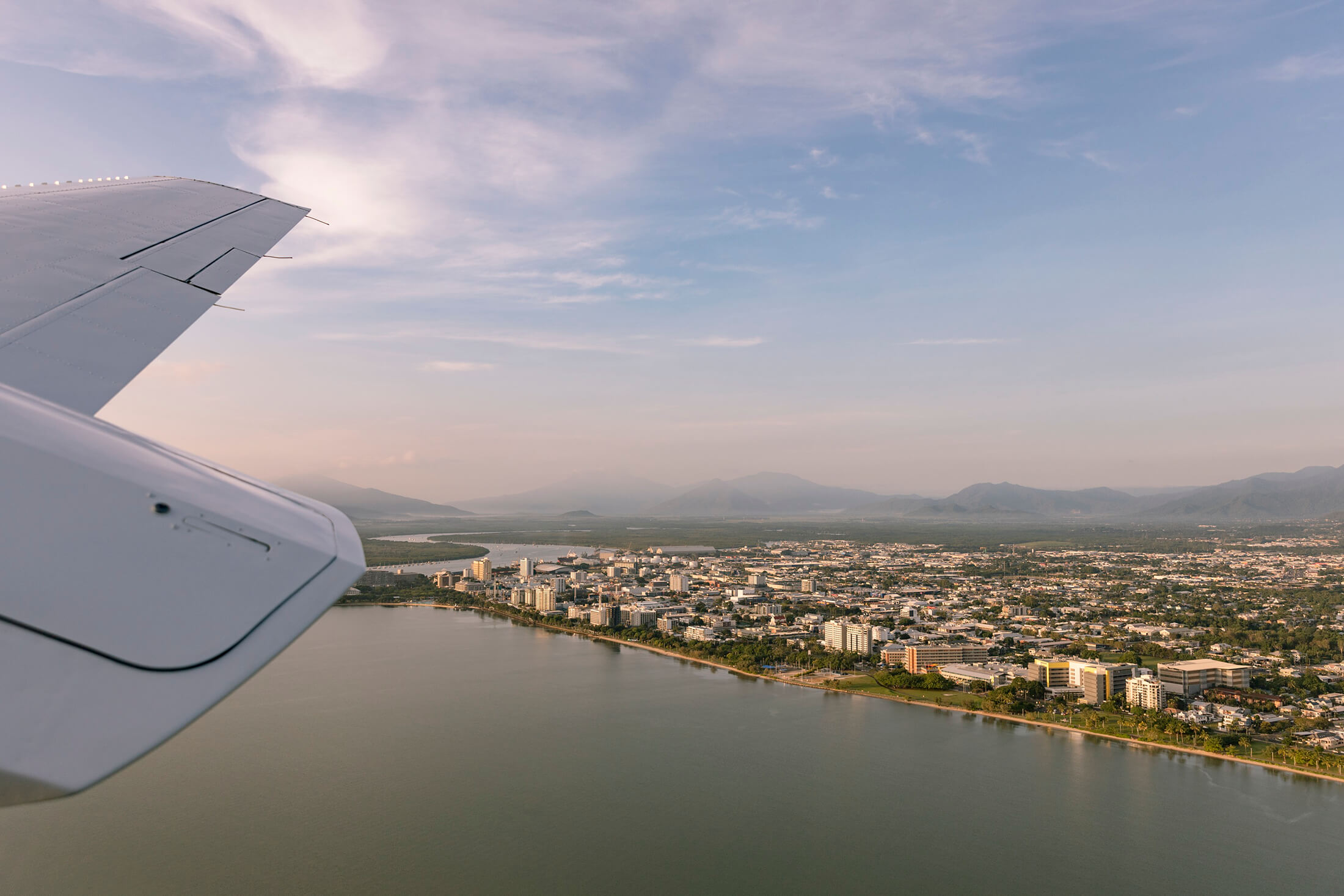 Cairns Aerial sunrise