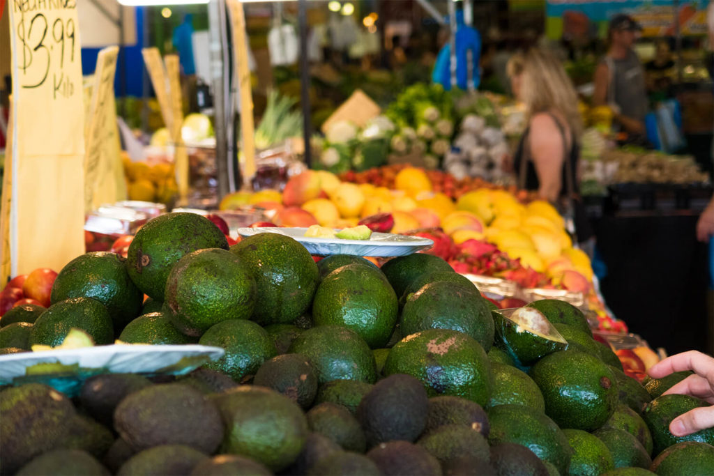 avocados at rusty's market