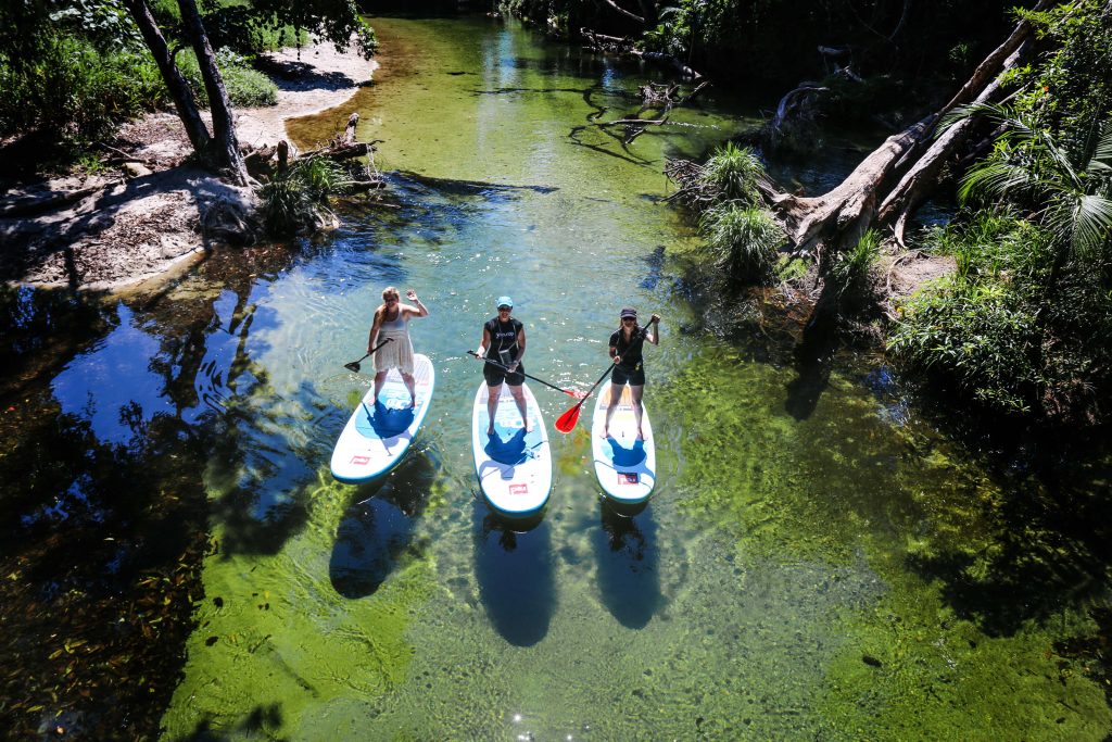 stand-up paddle boarding