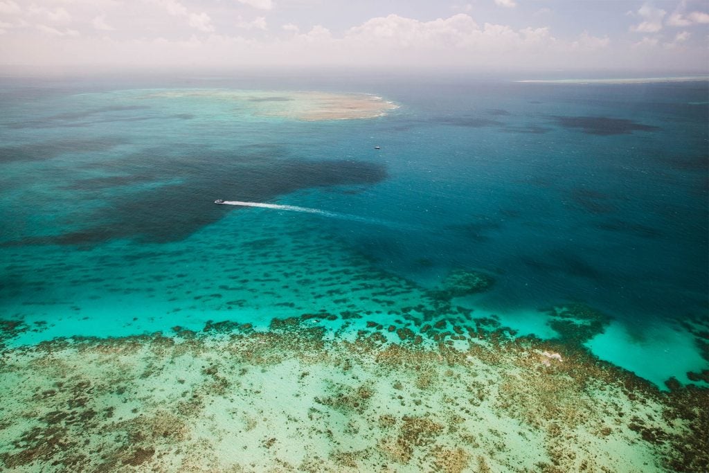 Great Barrier Reef aerial
