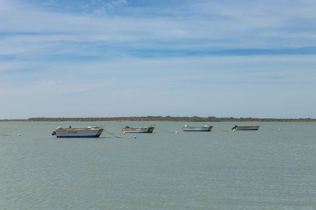 Fishing boats at Sweers Island