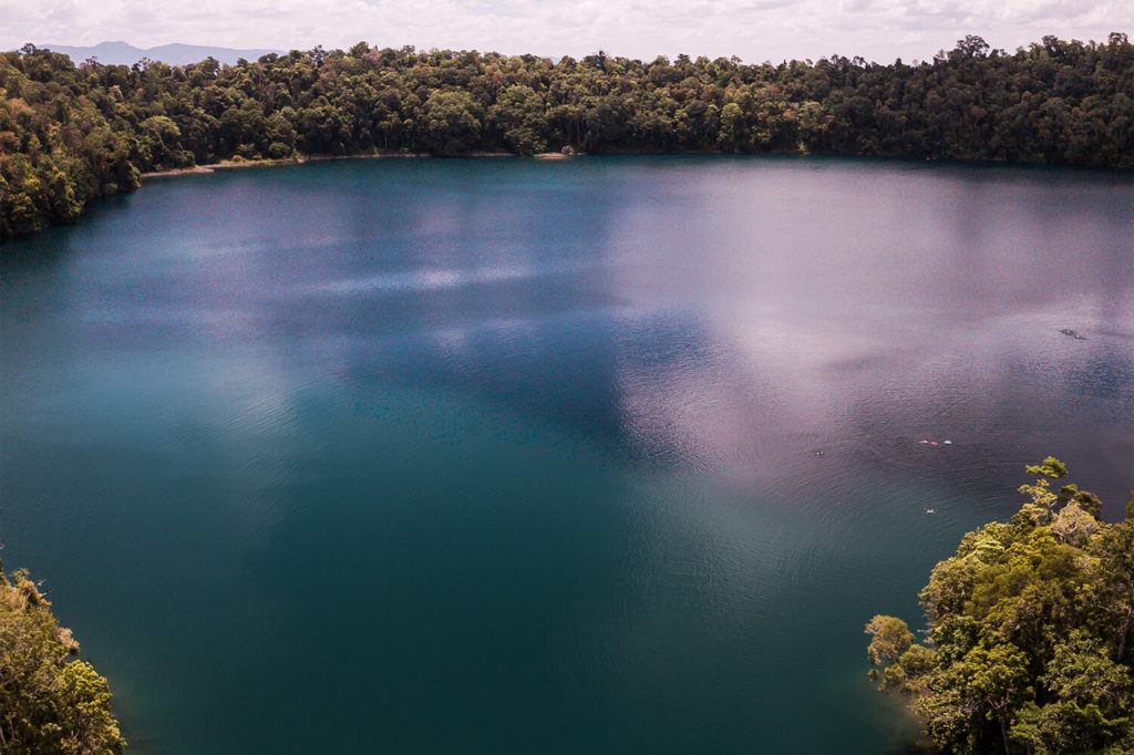 Lake Eacham Aerial