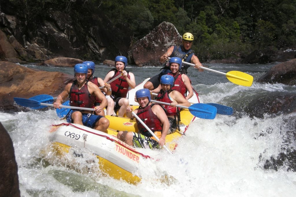 white water rafting tully gorge