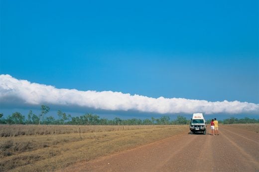 Morning Glory cloud formation at Burketown