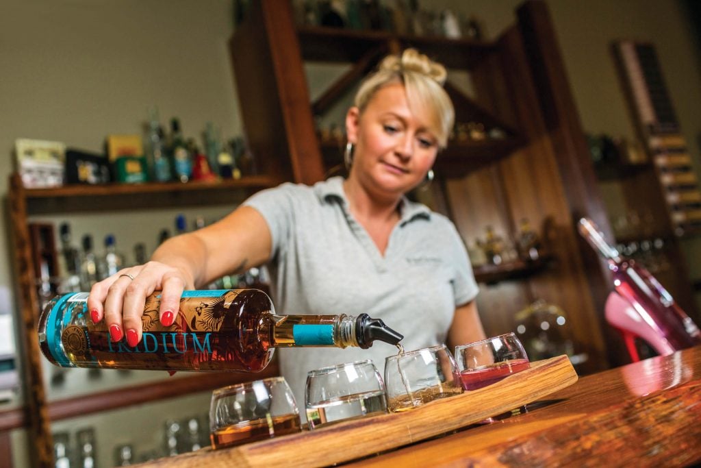 Mt Uncle Distillery paddle