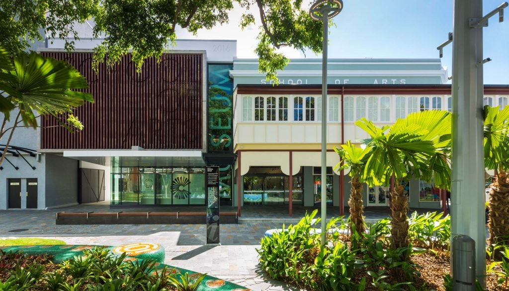 streetscape at cairns museum