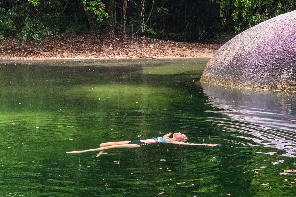 Babinda Boulders float