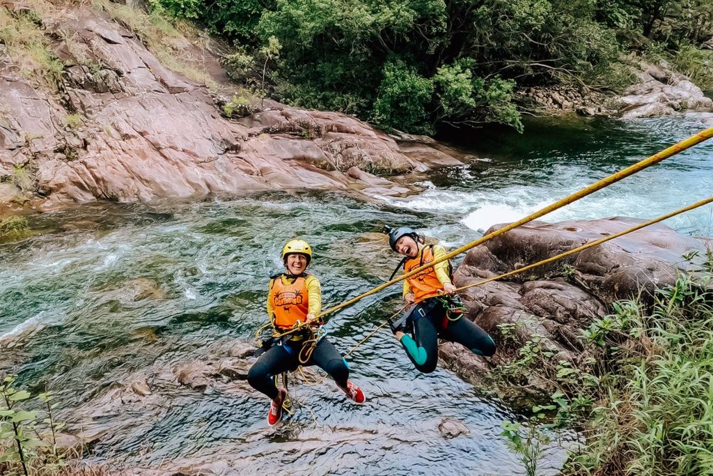Behana Canyoning Cairns canyoning