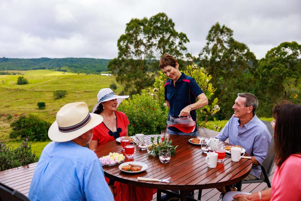 bretts outback tasting tour breakfast at sunset ridge farm