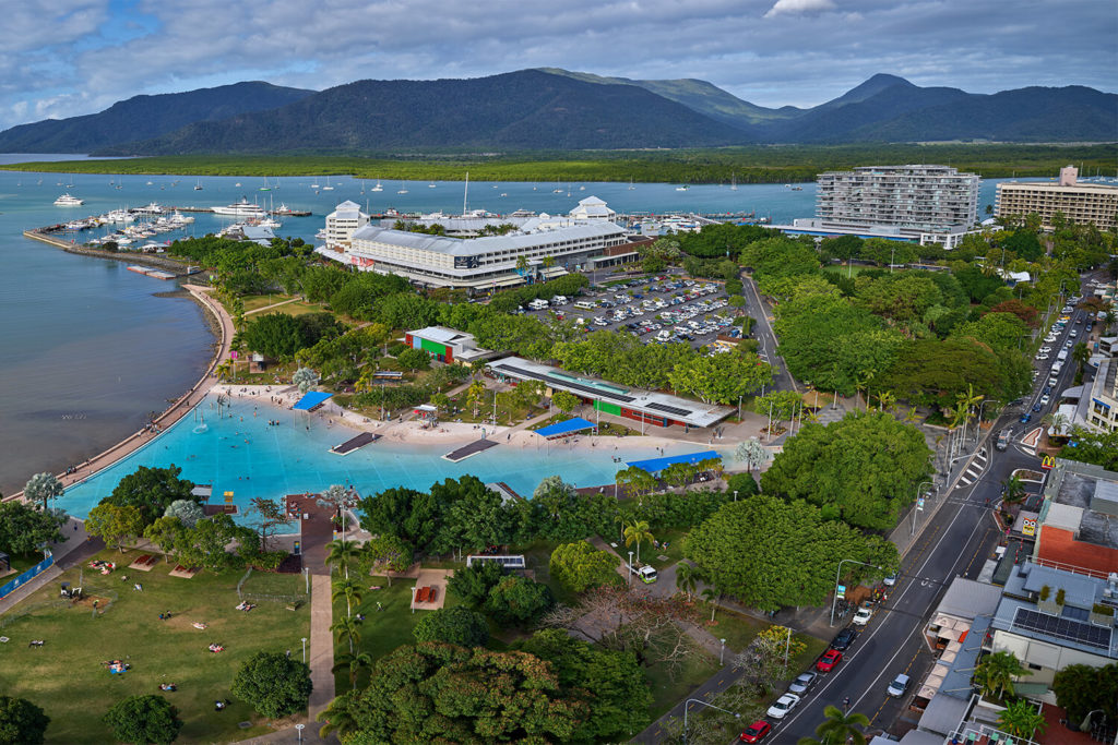 Cairns CBD Aerial
