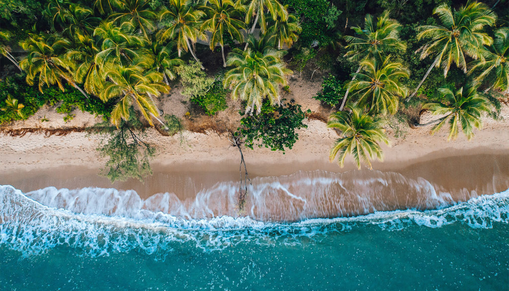 clifton beach aerial