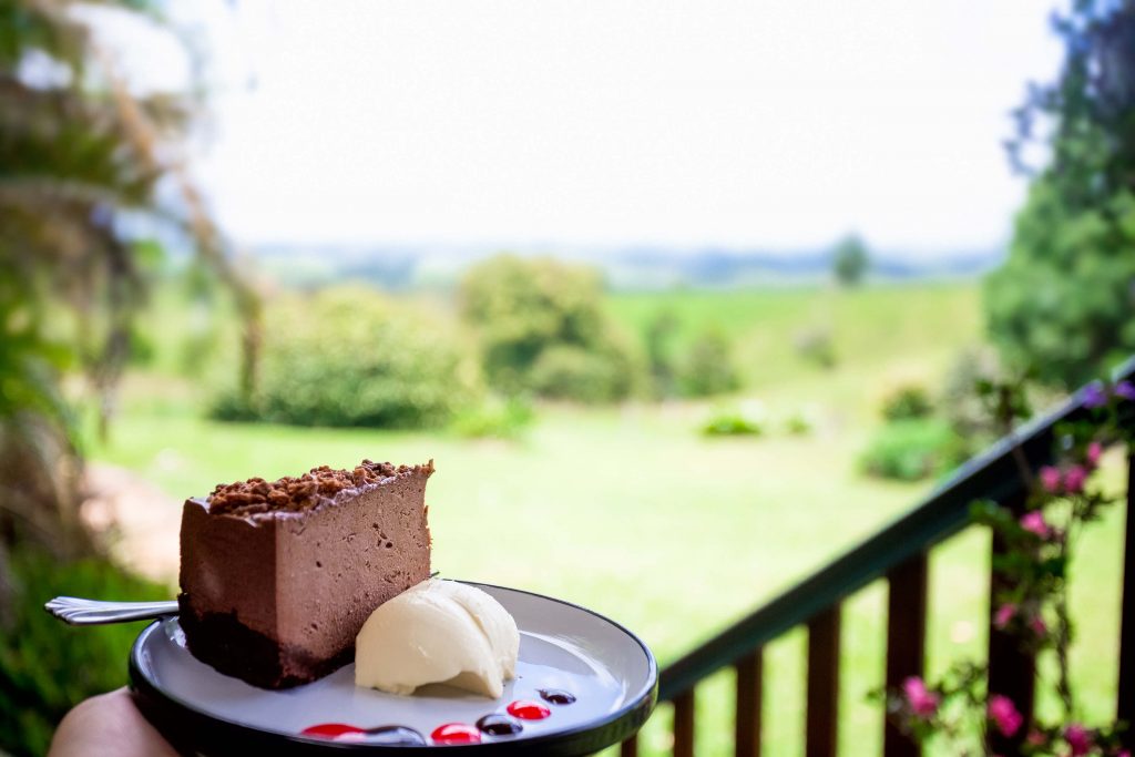 The Falls Tea House cake