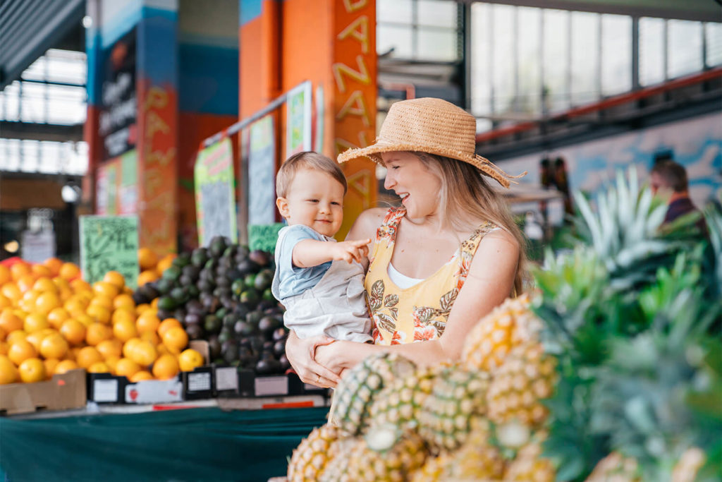 family at rustys markets