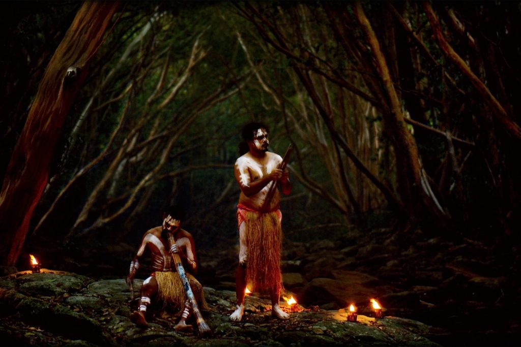 Flames of the Forest performers