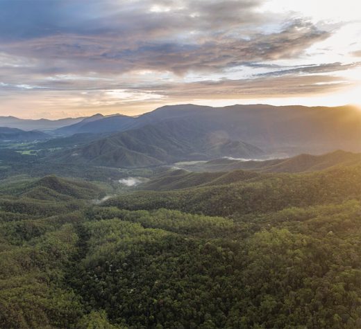 Gillies Range lookout Atherton Tablelands