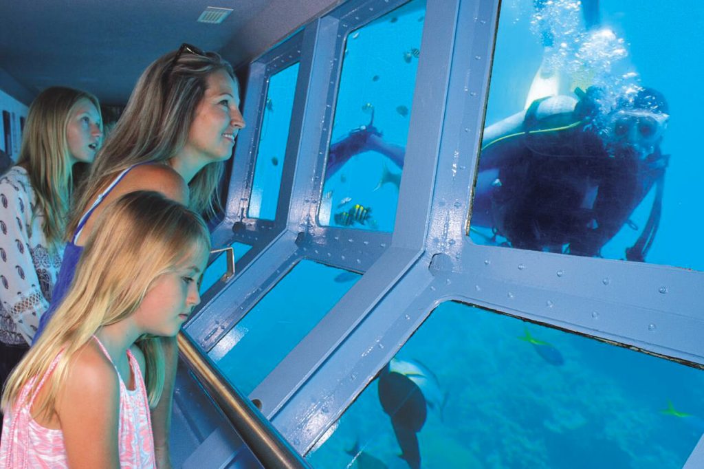 Quicksilver underwater observatory