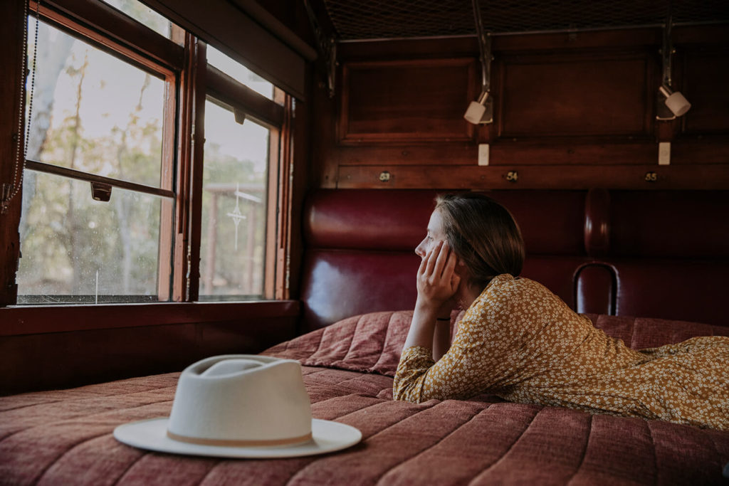 railway carriage accommodation undara