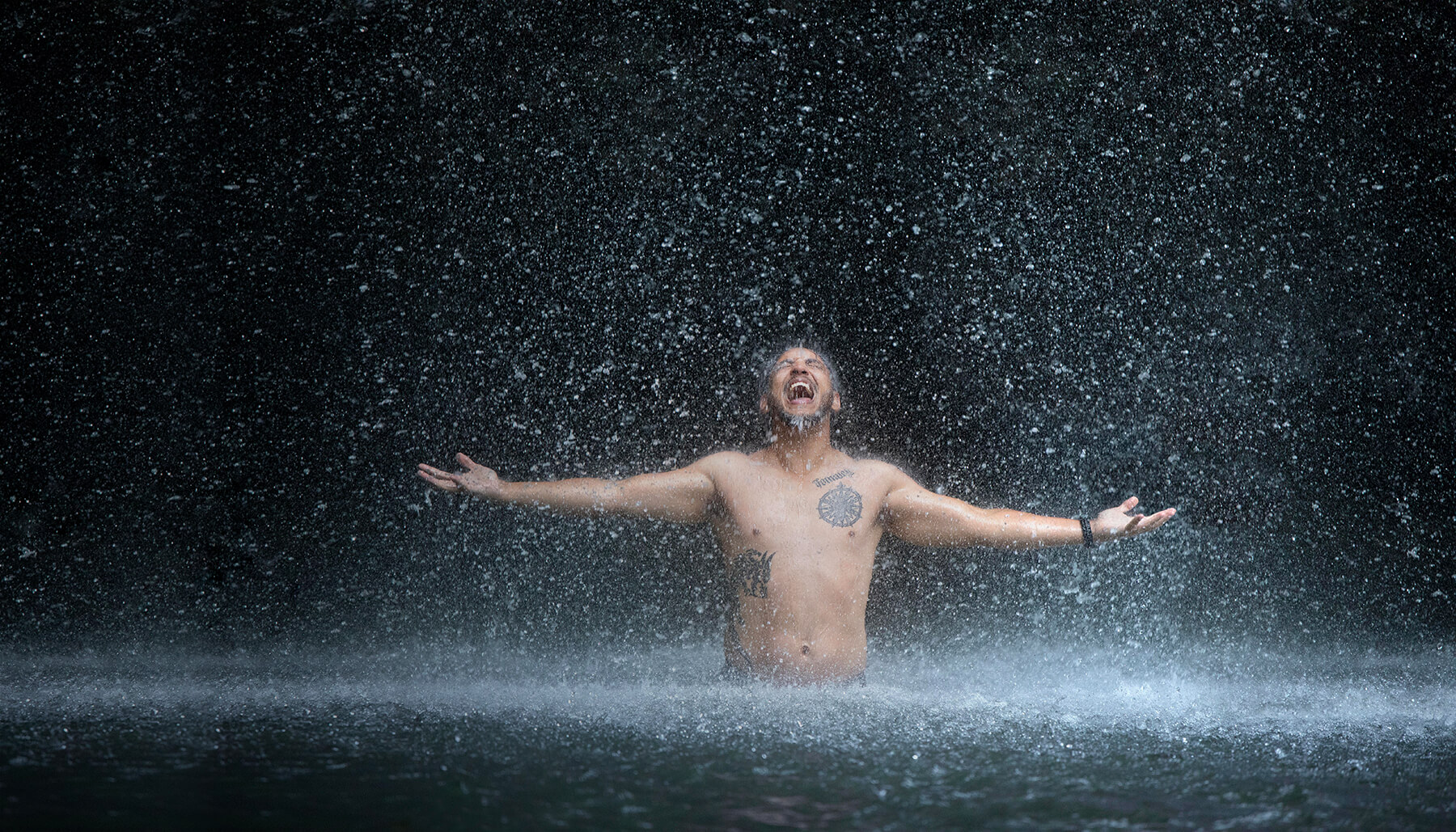 Summer waterfall hero