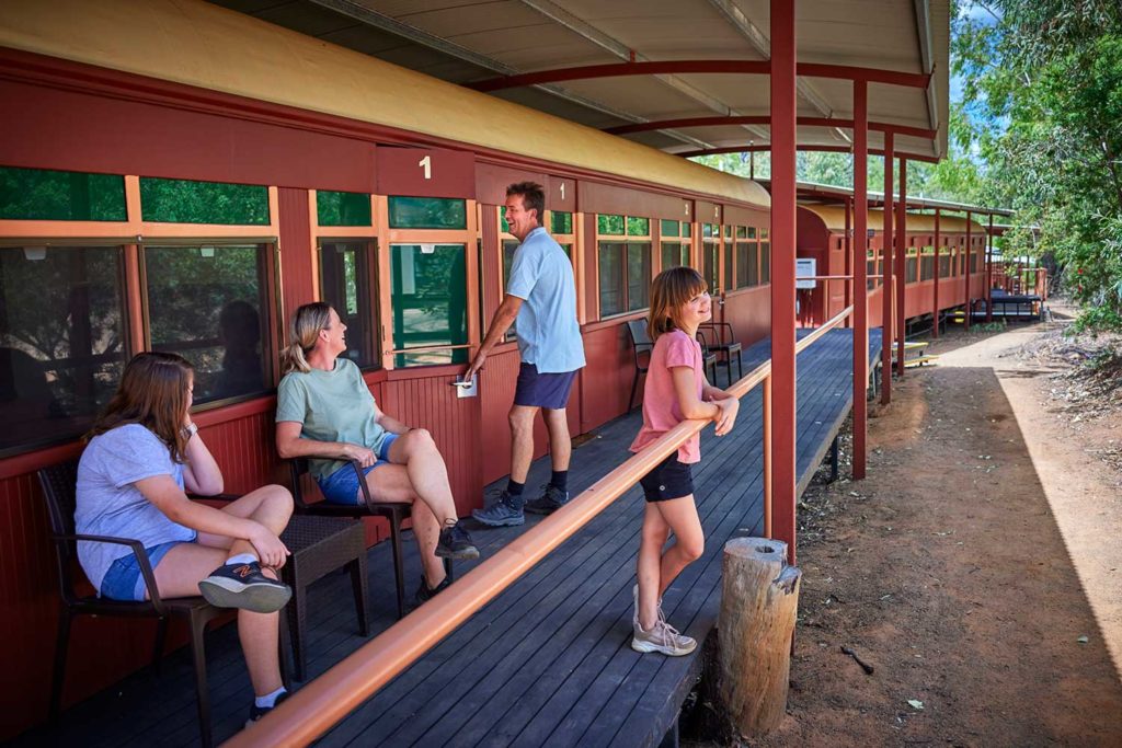 train carriages undara