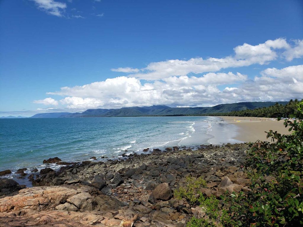 view of beach from Flagstaff Hill