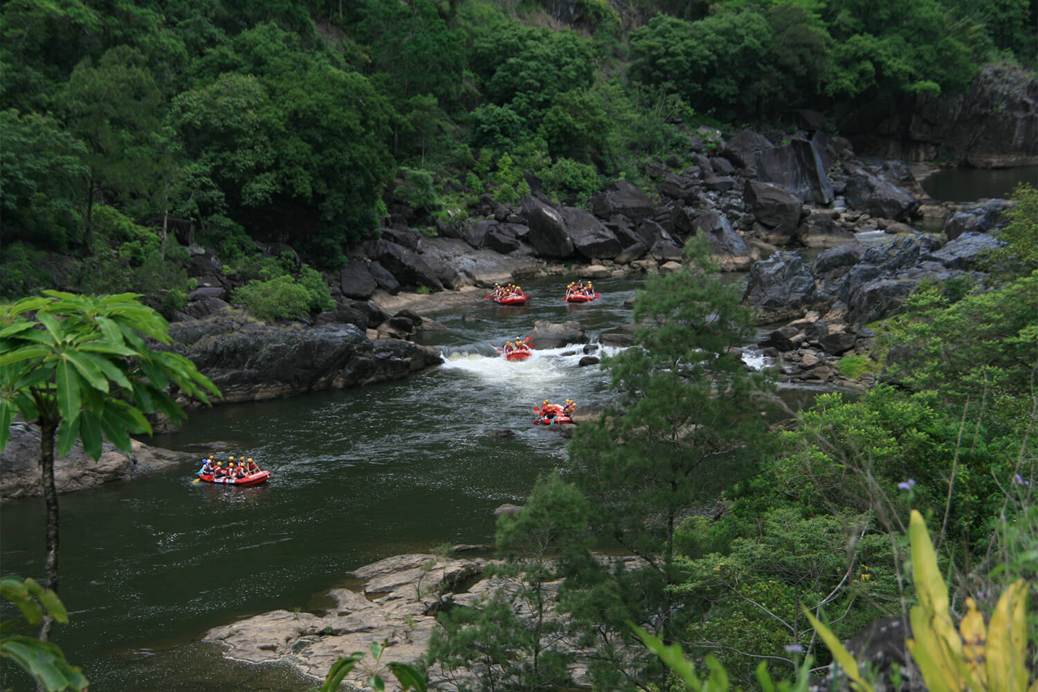 Cairns Adventure Group white water rafting